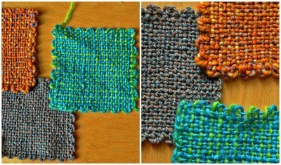 Three little squares.