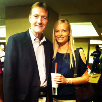 I really should've offered him my smoothie.