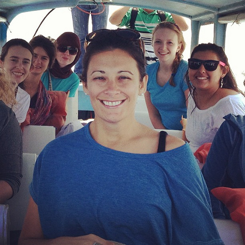 Kelly Campbell and the lovely young ladies from Winthrop U I traveled with in Guatemala.