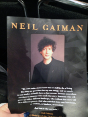 This was waiting on each seat.