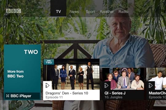 Viewing content by channel on BBC Connected Red Button
