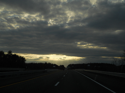 highway sky
