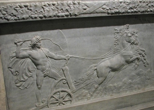 Horatio Greenough, Detail from 