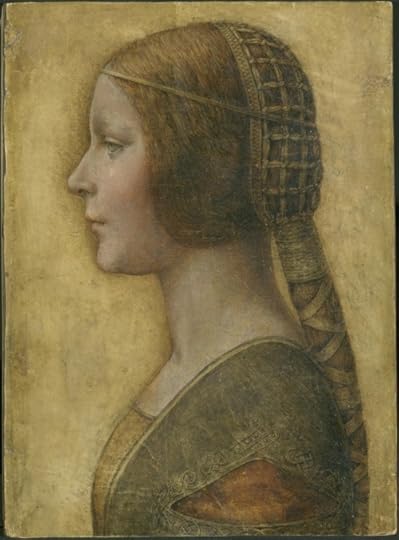 Young Girl in Profile in Renaissance Dress or 