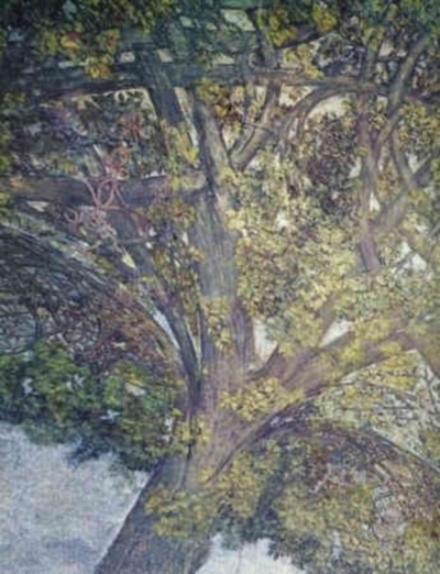 Leonardo da Vinci, Ceiling of the Sala delle Asse, 1498