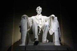Lincoln Memorial in Washington, D. C.