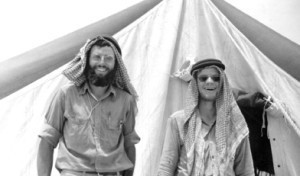 بارجر و وإرني بيرغ، من المهندسين الأمريكيين الأوائل الذين اكتشفوا الزيت في السعودية