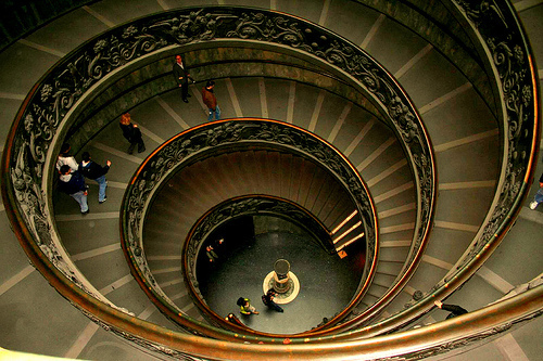 Round & Round at the Vatican by Andrew E. Larsen