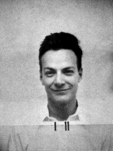 Feynman's Manhattan Project I.D. Photo.