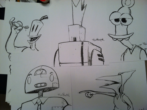 Doug TenNapel Neverhood Commissions