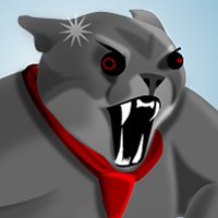 New print: Bob looks in the mirror