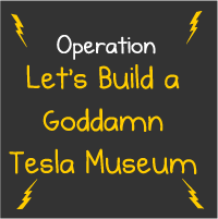 Help me raise money to buy Nikola Tesla's old laboratory