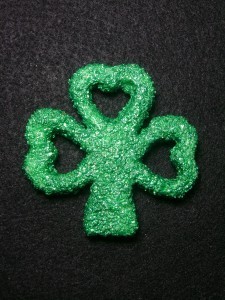 shamrock magnet from lefthandasylum.com