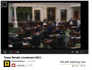 Screen shot at 12:05 CST. The gallery was still going crazy