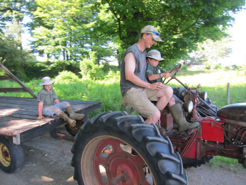 Learning to drive the Farmall
