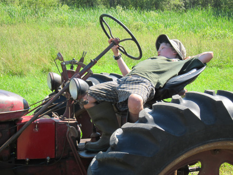 Long day in the saddle