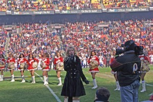 Kim Cameron at Redskins Stadium