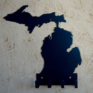 Michigan-Keychain-Holder