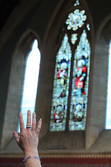 Lifted hand