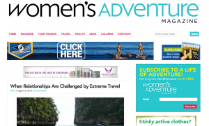 women's adv extremem travel