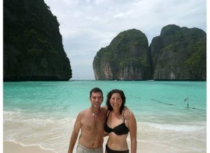 Lisa and George in Thailand