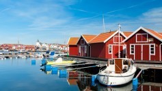 Idyllic image from Bohuslän, Sweden