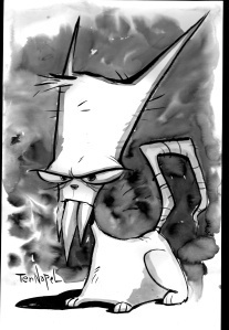 Earthworm Jim's classic nemesis.