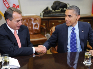 Obama and Boehner