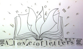 It's all in here. © Quinn McDonald, 2013. Ink and collage on etching paper.