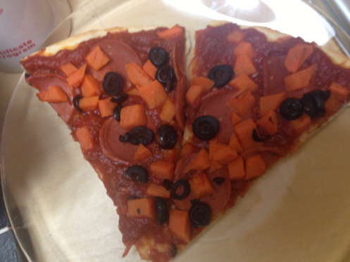 pizza with sweet potatoes 1
