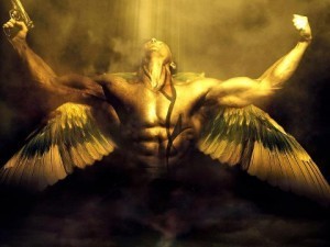 angel with a gun