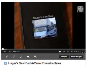 Click on the image to watch Hagar's Warren Evan's Verona Bed delivery