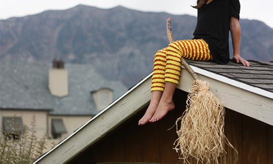 DIY Witch broom