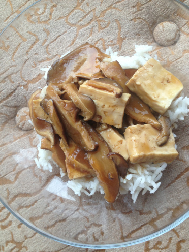shiitake tofu