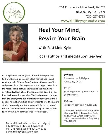 Flyer for April 2013 Workshop