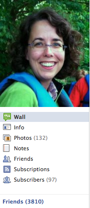 Jane's Facebook profile