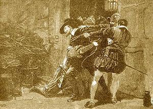 The Gunpowder Conspirators are discovered and ...