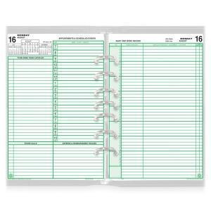 Green-Lined Day Timer