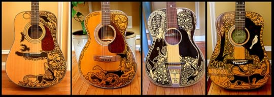 Sharpie Guitars All