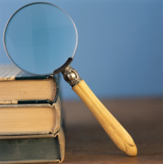magnifying glass RF Getty
