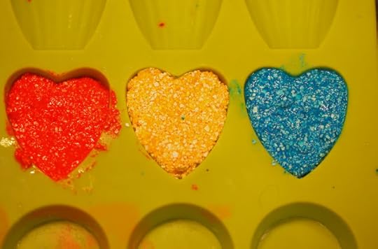 How to make egg shell sidewalk chalk.