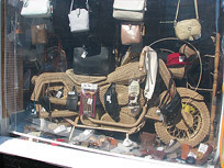 motorcycle in Rye