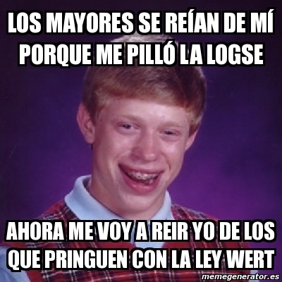 Meme LOMCE.