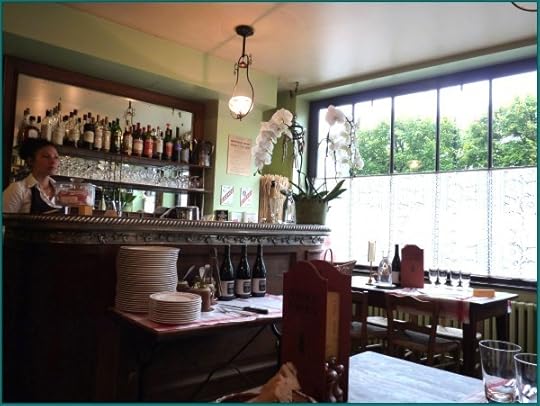 The Auberge Ravoux restaurant.