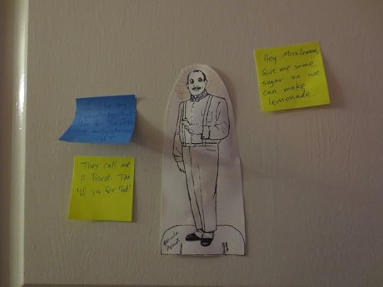 Hercule Poirot: virtuous man.