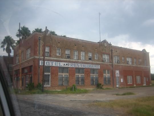 Abandoned hotel and restaurant on U.S. Highway 83. by Billy Hathorn