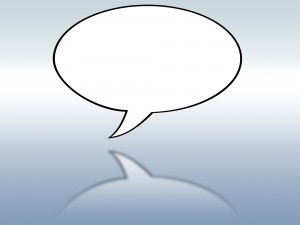 Self Talk thought bubbles