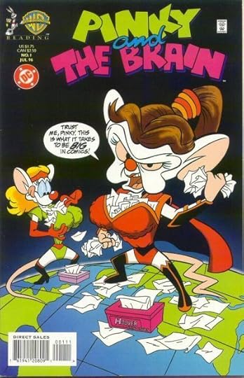 Pinky and The Brain issue 1 cover.