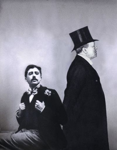Marcel Proust meets Henry James
