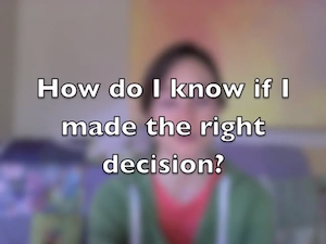 Decision Video with Rachel Andrews